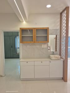 Kitchen Image of 1700 Sq.ft 3 BHK Apartment / Flat for rent in Goldstone Jewel Park, Puppalaguda Hyderabad for Rs. 50000