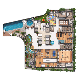 Image of 2103 Sq.ft 4 BHK Apartment / Flat for sale in Nawah Emporio, Raghunathpur, Bhubaneswar for Rs. 24900000