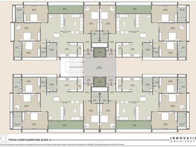 Image of 1889 Sq.ft 4 BHK Apartment / Flat for sale in Rudra The Sun, Nikol, Ahmedabad for Rs. 20000000