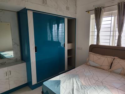 Bedroom Image of 1050 Sq.ft 2 BHK Builder Floor for rent in Hoodi Bengaluru for Rs. 47000