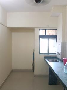 Kitchen Image of 605 Sq.ft 1 BHK Apartment / Flat for rent in Rosa Classique, Kasarvadavali Thane for Rs. 20000