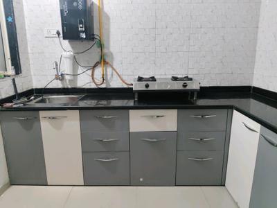 Kitchen Image of 1650 Sq.ft 3 BHK Apartment / Flat for sale in Vraj Enclave, Prahlad Nagar Ahmedabad for Rs. 15000000