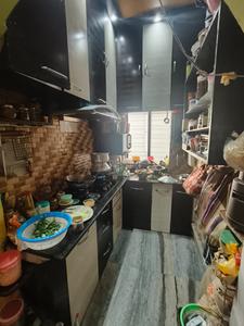 Kitchen Image of 825 Sq.ft 2 BHK Apartment / Flat for sale in Paschim Putiary Kolkata for Rs. 3300000