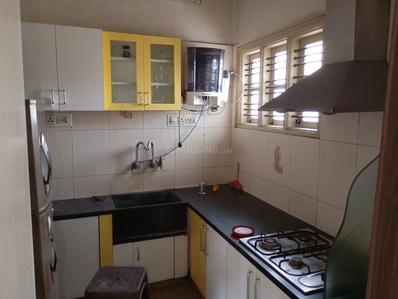 Kitchen Image of 700 Sq.ft 1 BHK Builder Floor for rent in Chennamanekere Acchukattu Bengaluru for Rs. 20000