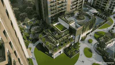 Image of 1450 Sq.ft 3 BHK Apartment / Flat for sale in Mahindra IvyLush, Wagholi, Pune for Rs. 14000000