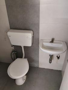 Common Bathroom Image of 600 Sq.ft 2 BHK Apartment / Flat for sale in Adani Aangan, Shantigram Ahmedabad for Rs. 4800000