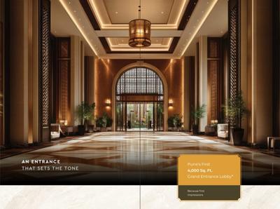 Hall Image of 1895 Sq.ft 4 BHK Apartment / Flat for sale in Wakad Pune for Rs. 19800000