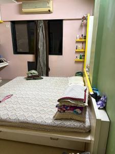 Bedroom Image of 700 Sq.ft 1 BHK Apartment / Flat for rent in Ghatkopar West Mumbai for Rs. 58000