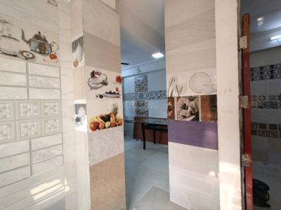 Bedroom Image of 600 Sq.ft 1 BHK Builder Floor for rent in Airoli Navi Mumbai for Rs. 16000
