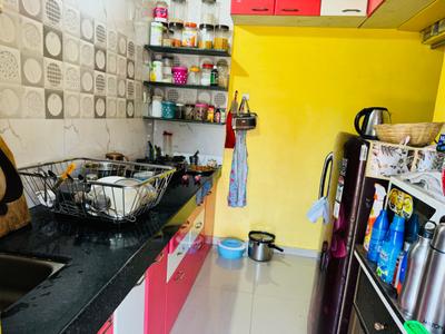 Kitchen Image of 690 Sq.ft 1 BHK Apartment / Flat for sale in Dombivli East Thane for Rs. 4000000