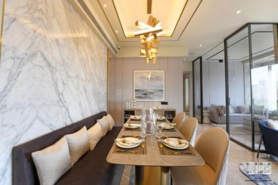 Living Room Image of 1375 Sq.ft 3 BHK Apartment / Flat for sale in Simana The Urban Oasis, Parel Mumbai for Rs. 56900000