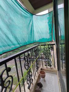 Balcony Image of 850 Sq.ft 2 BHK Apartment / Flat for rent in Mangala Mayurs Nature Glory Phase 3, Kalwa Thane for Rs. 35000