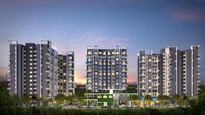Building Image of 2048 Sq.ft 3.5 BHK Apartment / Flat for sale in 1OAK NATURA, Sushant Golf City Lucknow for Rs. 20000000