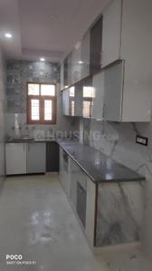 Kitchen Image of 950 Sq.ft 3 BHK Builder Floor for sale in Shalimar Bagh New Delhi for Rs. 18500000