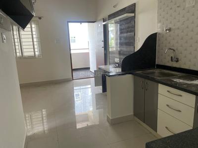 Kitchen Image of 550 Sq.ft 1 BHK Builder Floor for rent in Kalkere Bengaluru for Rs. 20000
