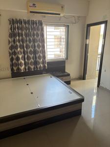 Bedroom Image of 1500 Sq.ft 3 BHK Apartment / Flat for rent in Shree Radhey Shree Radheshyam Elegance, Gotri Vadodara for Rs. 26000