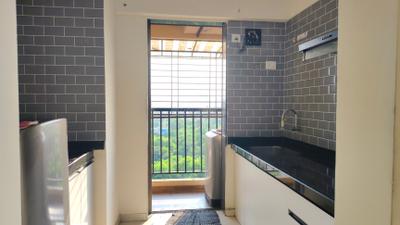 Kitchen Image of 680 Sq.ft 2 BHK Apartment / Flat for rent in Raunak City, Kalyan West Kalyan for Rs. 22000