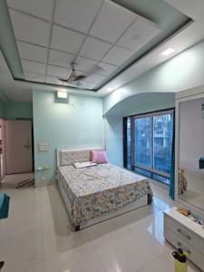 Bedroom Image of 1600 Sq.ft 3 BHK Apartment / Flat for rent in Nerul Navi Mumbai for Rs. 90000