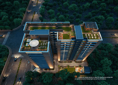 Image of 3700 Sq.ft 4 BHK Apartment / Flat for sale in Swaminarayan Altezza Eva, Shilaj, Ahmedabad for Rs. 21800000