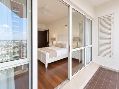 Balcony Image of 4041 Sq.ft 4 BHK Apartment / Flat for rent in Prestige White Meadows, Whitefield Bengaluru for Rs. 300000