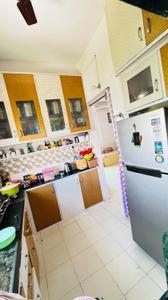 Kitchen Image of 775 Sq.ft 2 BHK Apartment / Flat for sale in Poddar Palm Greens, Makarba Ahmedabad for Rs. 3700000