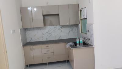 Kitchen Image of 500 Sq.ft 1 BHK Builder Floor for rent in Vaishali Ghaziabad for Rs. 15000