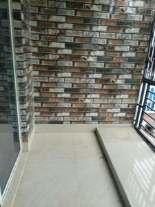 Balcony Image of 1200 Sq.ft 3 BHK Apartment / Flat for rent in Nagerbazar Kolkata for Rs. 23000