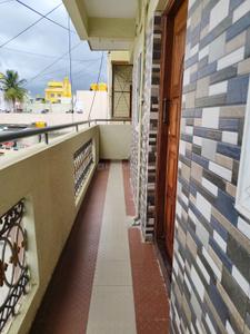 Balcony Image of 550 Sq.ft 1 BHK Independent House for rent in Halasuru Bengaluru for Rs. 20000