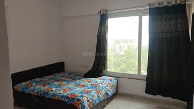 Bedroom Image of 1650 Sq.ft 3 BHK Apartment / Flat for rent in Rushabhdev Sharan Circle Homes, Chandkheda Ahmedabad for Rs. 29000