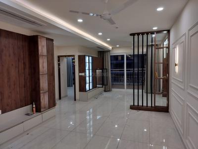 Hall Image of 2124 Sq.ft 3 BHK Apartment / Flat for rent in Prestige Beverly Hills, Kokapet Hyderabad for Rs. 80000