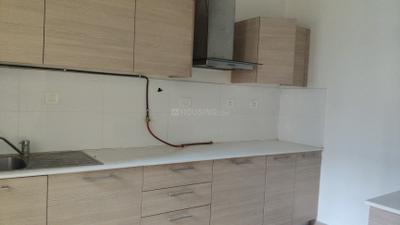 Kitchen Image of 1100 Sq.ft 2 BHK Apartment / Flat for rent in Bhartiya Nikoo Homes Phase 2, Thanisandra Bengaluru for Rs. 42000