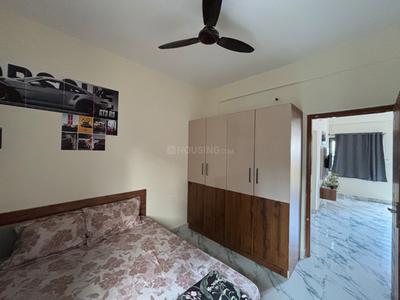 Bedroom Image of 452 Sq.ft 1 BHK Builder Floor for rent in HSR Layout Bengaluru for Rs. 25000