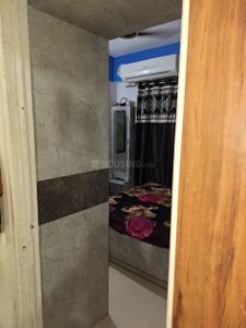 Bathroom Image of 850 Sq.ft 1 BHK Apartment / Flat for rent in Applewoods Satyesh Residency, Shela Ahmedabad for Rs. 18000