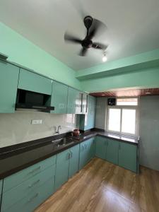 Kitchen Image of 450 Sq.ft 1 BHK Apartment / Flat for rent in Parth Lakeview, Dighe Thane for Rs. 40000