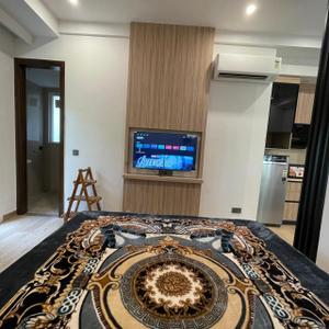 Bedroom Image of 1350 Sq.ft 1 BHK Builder Floor for rent in Sector 57 Gurgaon for Rs. 32000