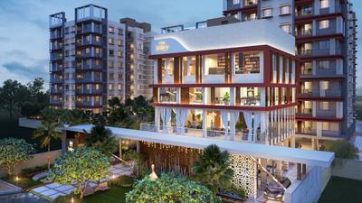 Image of 1041 Sq.ft 3 BHK Apartment / Flat for sale in Etha Su Casa Valley, Narendrapur, Kolkata for Rs. 3643500