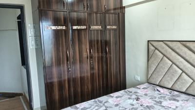 Bedroom Image of 1500 Sq.ft 2.5 BHK Apartment / Flat for rent in Shivshankar Plaza, Airoli Navi Mumbai for Rs. 65000