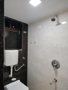 Common Bathroom Image of 1650 Sq.ft 3 BHK Apartment / Flat for rent in Soham Tropical Lagoon, Kasarvadavali Thane for Rs. 57000