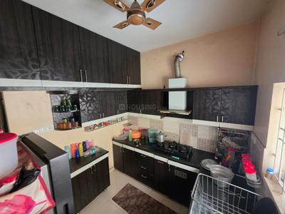 Kitchen Image of 1302 Sq.ft 3 BHK Apartment / Flat for sale in Rampon The Sapthagiri Garden, Pallikaranai Chennai for Rs. 8000000