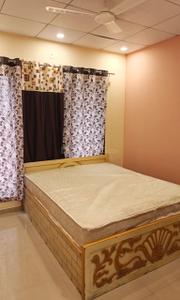 Bedroom Image of 1500 Sq.ft 3 BHK Apartment / Flat for rent in Shilalekh Shukan Lifestyle, Pal Gam Surat for Rs. 48000