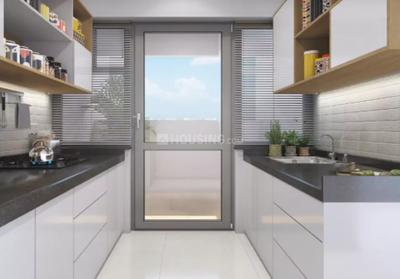 Kitchen Image of 1580 Sq.ft 3 BHK Apartment / Flat for sale in Shapoorji Pallonji Vanaha, Bavdhan Pune for Rs. 13600000