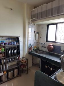 Kitchen Image of 700 Sq.ft 2 BHK Apartment / Flat for rent in Suyog Leher, Kondhwa Pune for Rs. 24000
