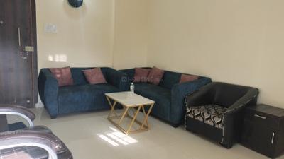 Living Room Image of 800 Sq.ft 1 BHK Apartment / Flat for rent in Mauli Complex, Lohegaon Pune for Rs. 18000