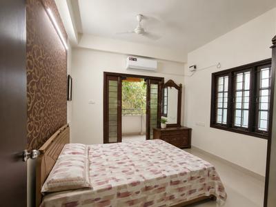 Bedroom Image of 1557 Sq.ft 2 BHK Apartment / Flat for rent in Lahari Harivillu, Manikonda Hyderabad for Rs. 56000