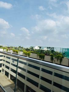 Balcony Image of 600 Sq.ft 1 BHK Apartment / Flat for rent in Kumar Vtp Cygnus Nation R1 Tower 7, Manjari Khurd Pune for Rs. 20000