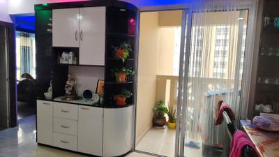 Living Room Image of 900 Sq.ft 3 BHK Apartment / Flat for rent in Alcove New Kolkata Sangam, Serampore Hooghly for Rs. 30000