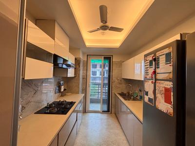 Kitchen Image of 1940 Sq.ft 3 BHK Builder Floor for rent in Sector 42 Gurgaon for Rs. 125000