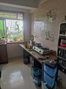 Kitchen Image of 650 Sq.ft 1 BHK Apartment / Flat for sale in Ulhasnagar Thane for Rs. 4500000