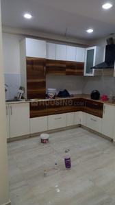 Kitchen Image of 1100 Sq.ft 3 BHK Builder Floor for sale in Pochanpur Colony New Delhi for Rs. 7200000