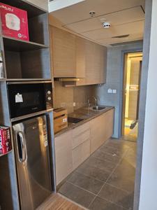 Kitchen Image of 773 Sq.ft 1 RK Studio for rent in AIPL Joy Street, Sector 66 Gurgaon for Rs. 48000